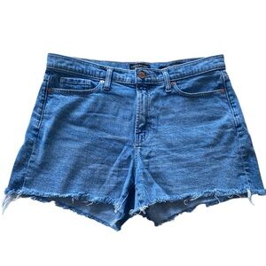 Banana Republic Wmn’s 31 Mid Rise Denim‎ Cut Off Shorts Festival Beachy Boho